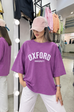 تیشرت باکسی نخ پنبه سوپر OXFORD